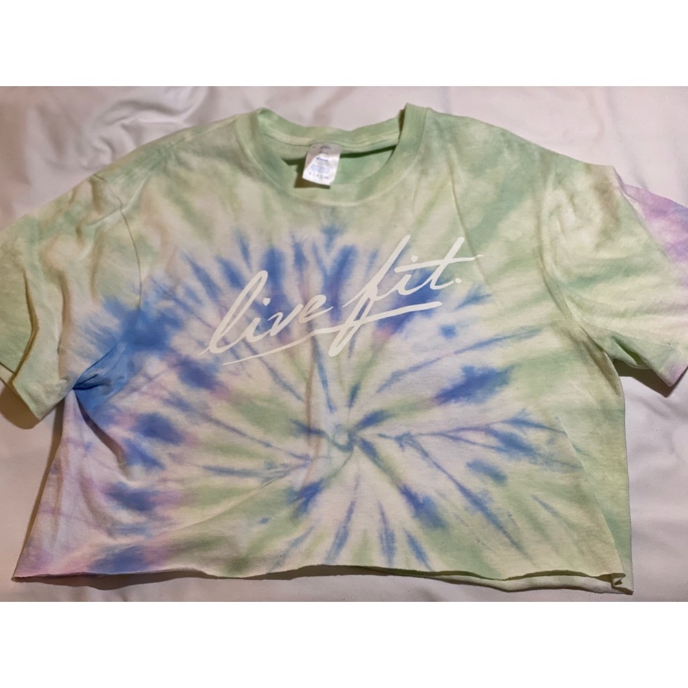 Live Fit Apparel Cropped T-Shirt